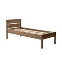 Ver imagem 1 de Cama de Solteiro 86,9cm x 87,5cm x 201,5cm Marrom/Diamond