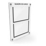 Quadro de Avisos Basic com 2 Displays Horizontais A4 - 1