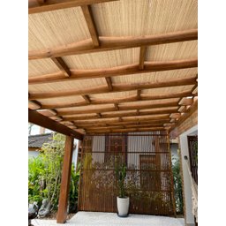 Rolo De Esteira De Palha Junco Decoração 1mt X 10mt - 3