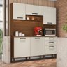 Armário de Cozinha Compacta Ferrara - Mdf/mdp 6 Portas 2 Gavetas Espaço para Forno/micro - Kits para - 2