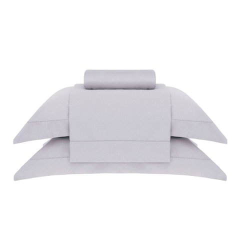Jogo de Cama King Bud Vision New Colors Bege 4 Peças Cetim 300 Fios 100% Algodão Buddemeyer