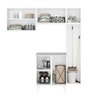 Conjunto Armário Multiuso para Lavanderia Duo 4 Peças - 5