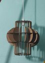 Ver imagem 2 de Luminária Teto tipo Pendente em MDF - Completa - Cor: Preta
