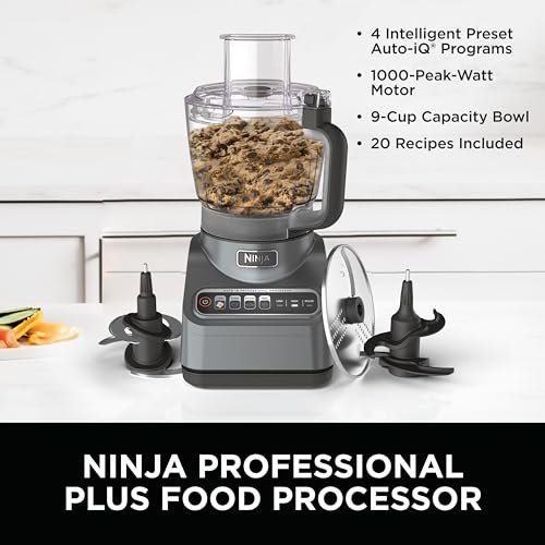 Ninja Bn601 Processador de Alimentos Profissional, 1000w, Prata - 3