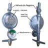 Registro Regulador Válvula De Gás Para Botijão Com Medidor - 3