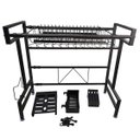 Ver imagem 1 de Escorredor de Louça Cozinha Modular Pia Bancada Suspenso Ajustavel Louça Prato Copo Utensilios Organ