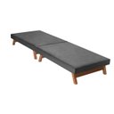 Ver imagem 4 de Cama Portátil Dobrável Solteiro 0,80x1,90 Cinza -C/Colchão Embutido