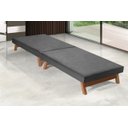 Ver imagem 2 de Cama Portátil Dobrável Solteiro 0,80x1,90 Cinza -C/Colchão Embutido