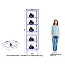 Ver imagem 4 de Paneleiro para Microondas 2 Portas 1 Gaveta 2 Prateleiras Favorita