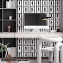 Ver imagem 2 de Papel de Parede Casual Filme de Mulheres Preto Gh Papel de Parede 3,0m