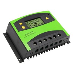 Controlador Carga Painel Solar Tc 40a Usb 12/24v Pwm Lucky - 1