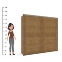 Ver imagem 5 de Guarda-roupa Sevilha 2 Portas de Correr