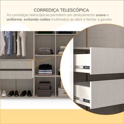 Guarda-roupa Sevilha 6 Portas - 5