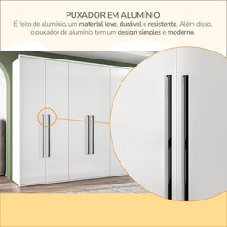 Guarda-roupa Sevilha 6 Portas - 9