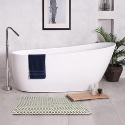 Banheira Luxo Freestanding Imersão Barcelona Branco 1,7m Pex - 3