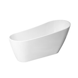 Banheira Luxo Freestanding Imersão Barcelona Branco 1,7m Pex - 5