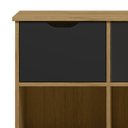 Ver imagem 5 de Nicho Organizador 6 Gavetas com Rodízios Freijó/preto - Qmovi