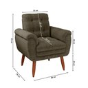 Ver imagem 3 de Poltrona Decorativa 1 Lugar Xangai