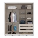 Ver imagem 6 de Guarda-roupa Coimbra 4 Portas