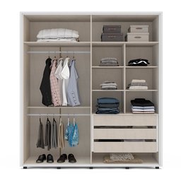 Guarda-roupa Coimbra 4 Portas - 6