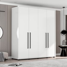 Guarda-roupa Coimbra 4 Portas - 1