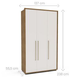 Guarda-roupa Coimbra 3 Portas - 4