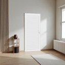 Ver imagem 2 de Porta Aço Laminada Ligth 215 X 81 Cm - R-45 Pintura Epox - Branco:esquerdo
