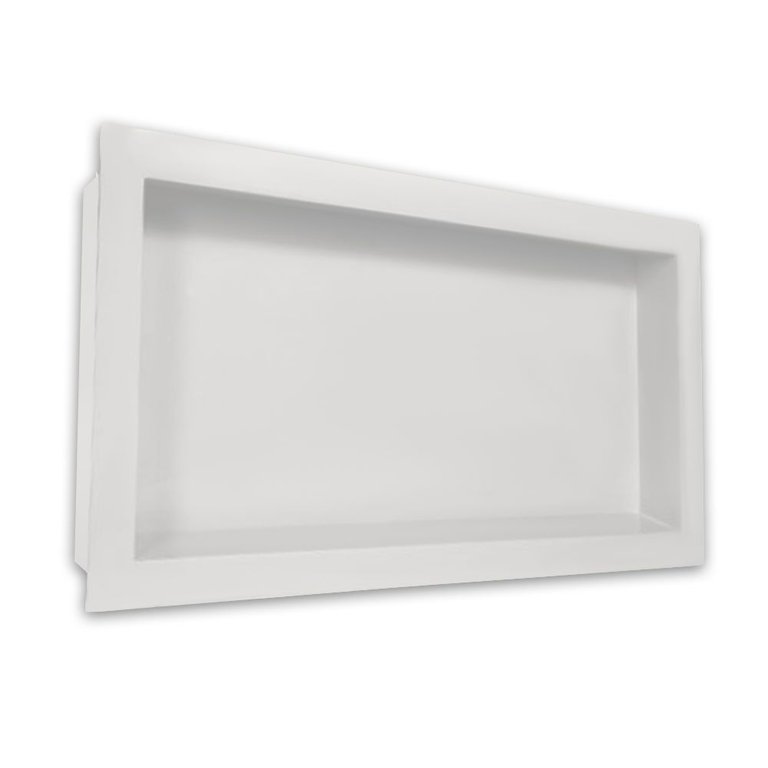 Nicho para Banheiro e Cozinha Parede Embutir 30x60 Liso Branco Nicho para Banheiro e Cozinha Parede Embutir 30x60 Liso Branco
