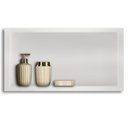 Ver imagem 4 de Nicho para Banheiro e Cozinha Parede Embutir 30x60 Liso Branco