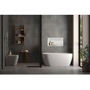 Ver imagem 2 de Nicho para Banheiro e Cozinha Parede Embutir 30x60 Liso Branco