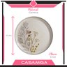 Prato Raso Cerâmica Anastásia 27,3cm Cinza - 2