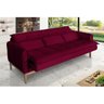 Sofá Cama Rivieira 2.00m - Vinho - 4