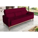 Ver imagem 1 de Sofá Cama Rivieira 2.00m - Vinho