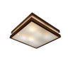 Plafon Moderno Modular 50cm Cobre Para Sala Mesa Cozinha Quarto Escritório ANCORA Sobrepor Quadrado - 3