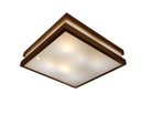 Ver imagem 3 de Plafon Moderno Modular 50cm Cobre Para Sala Mesa Cozinha Quarto Escritório ANCORA Sobrepor Quadrado