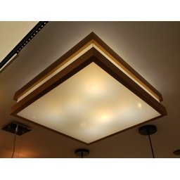 Plafon Moderno Modular 50cm Cobre Para Sala Mesa Cozinha Quarto Escritório ANCORA Sobrepor Quadrado - 5 Plafon Moderno Modular 50cm Cobre Para Sala Mesa Cozinha Quarto Escritório ANCORA Sobrepor Quadrado - 5