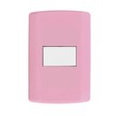 Ver imagem 1 de Interruptor de 1 Tecla Simples, Modular, com Placa 4x2 e Suporte