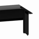 Ver imagem 6 de Mesa Auxiliar Dupla de Plataforma de Acoplar para Escritório com Estrutura Metálica 120cm Corporate Cinza Sagrado Com Preto
