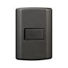 Interruptor de 1 Tecla Simples, Modular, com Placa 4x2 e Suporte - 1