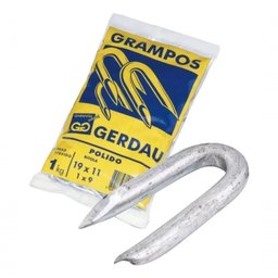 Grampo Cerca 1x9 Polido 1kg - Gerdau - 3
