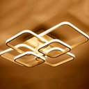 Ver imagem 2 de Lustre de Led Luminária Moderno 70w Dourado com Controle Brinovar