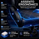 Ver imagem 5 de Cadeira Gamer Speed Ergonômica Escritório Home Office Preto e Dourado