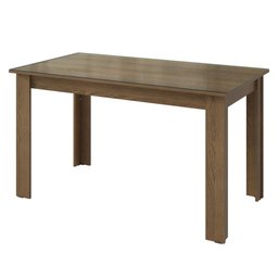 Conjunto Sala de Jantar Mesa Tampo de Vidro 4 Cadeiras Rustic/sintético Bege Kiara Madesa - 5