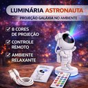 Ver imagem 5 de Luminária Projetor de Galáxia Astronauta LED Rgbw Céu Estrelado Nebulosa para Quarto Decoração
