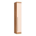 Ver imagem 2 de Guarda-Roupa Modulado 1 Porta Infinity Marrom/Cedro/Blush