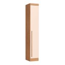 Ver imagem 2 de Guarda-Roupa Modulado 1 Porta Infinity Marrom/Cedro/Blush Line
