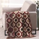 Ver imagem 3 de Manta para Sofá Jacquard Cartagena J4 Fastlar Manta Dupla Face para Sofá 135x200cm