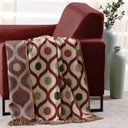 Ver imagem 1 de Manta para Sofá Jacquard Cartagena J4 Fastlar Manta Dupla Face para Sofá 135x200cm