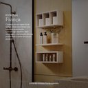 Ver imagem 4 de Kit Nichos Prateleiras França para Banheiro Decorativo Branco