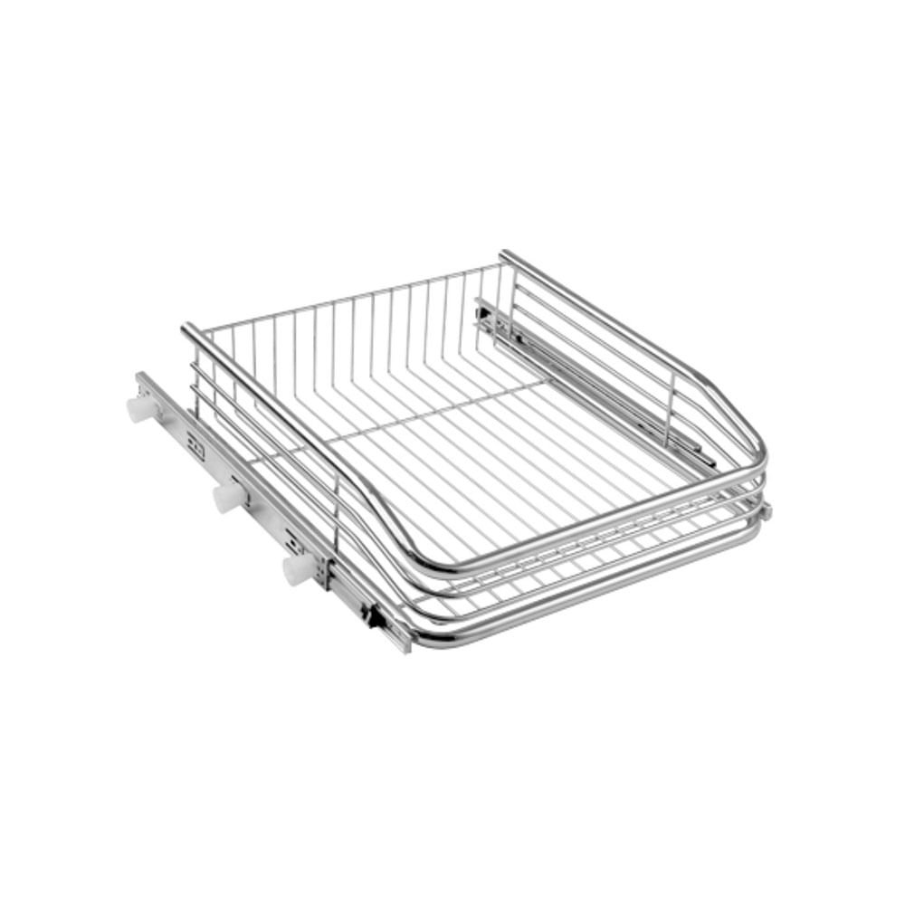 Gaveta Multiuso Inox com Corrediça Telescópica Masutti Copat 4602 - 570 X 130 X 470 Mm - 2